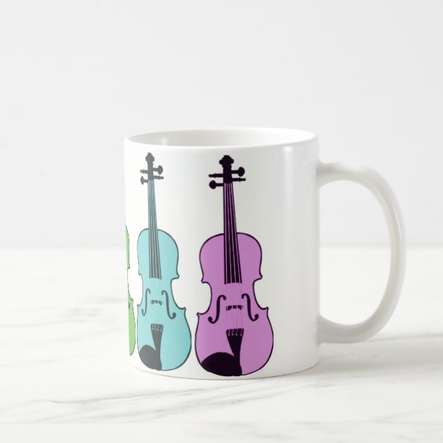 Mug Violon coloré (Droite)