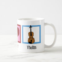 Violon d'amour de paix mignon violoniste