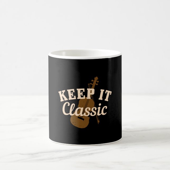 Mug Violon - Gardez-Le Classique (Centre)