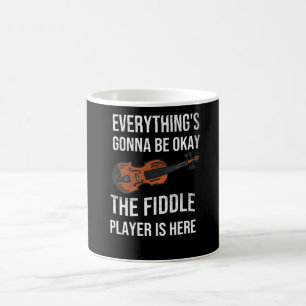 Mug Violon  Joueur de Fiddle, cadeaux amusants à dire