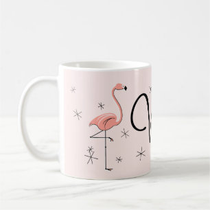 Mug 'VIP' rose flamant