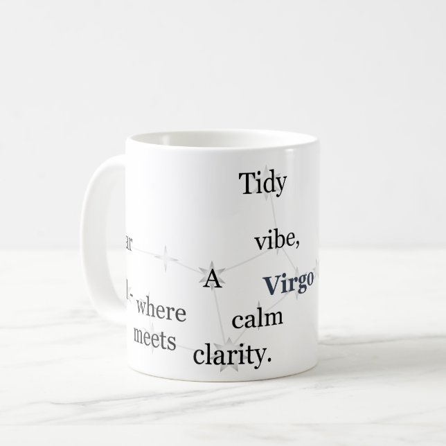 Mug Virgo Fun & Inspiration Design pour un usage quoti (Devant gauche)