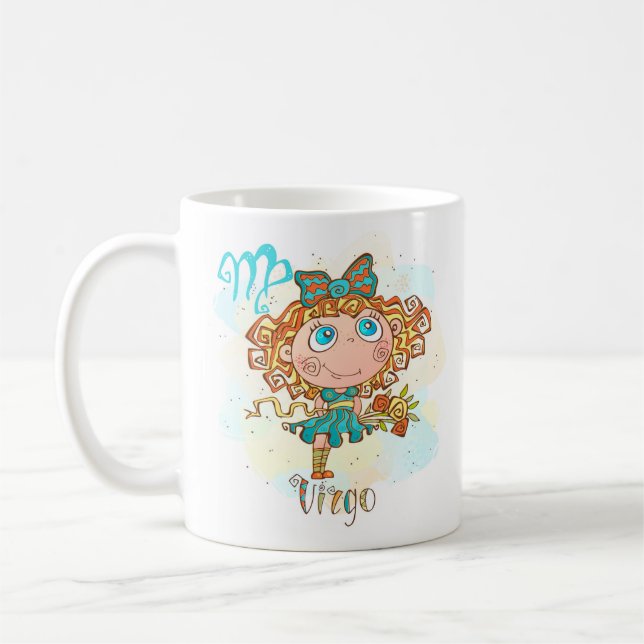Mug Virgo Horoscope Zodiac 23 août - 22 sept Anniversa (Gauche)