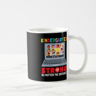 Mug Virtual Kindergarten Fun 100 jours d'enseignement 