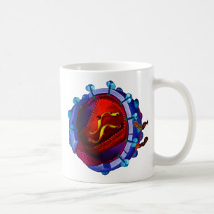 Mug Virus d'HIV (charité de HIV/SIDA)