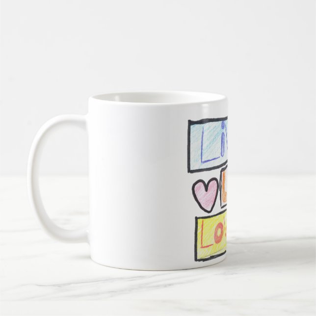 Mug Vis, Rires, Amour  (Gauche)