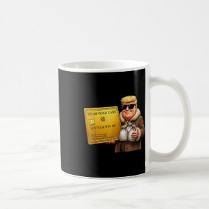 Mug Visa Trump Golden Card, Achetez Votre Chemin En Or