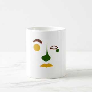 Mug Visage Abstrait Sans Titre : Tropical