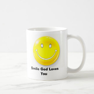 Mug visage, amours de Dieu de sourire vous
