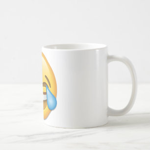 Mug Visage avec des larmes d'emoji de joie