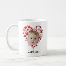 Visage de bébé mignon personnalisé avec Motif de c