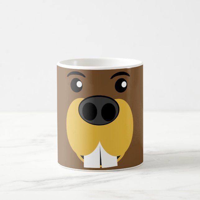 Mug Visage de castor (Centre)