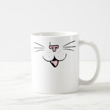 Visage de chat - gaucher