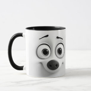 Mug Visage de chien sarcastique