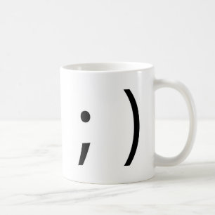 Mug visage de clin d'oeil !