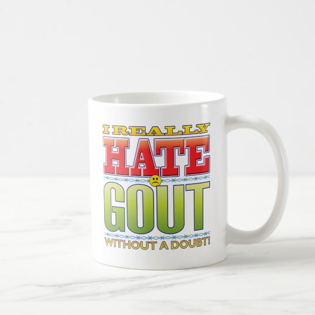 Mug Visage de haine de goutte (Droite)