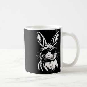 Mug Visage de Lapin avec Lunettes de Soleil pour Garço