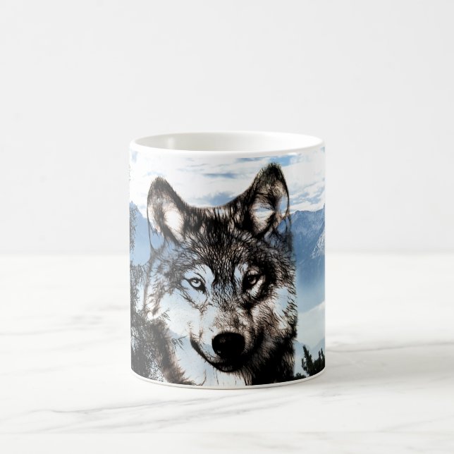 Mug Visage de loup (Centre)