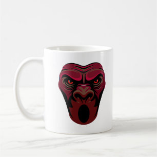 Mug Visage de singe en colère