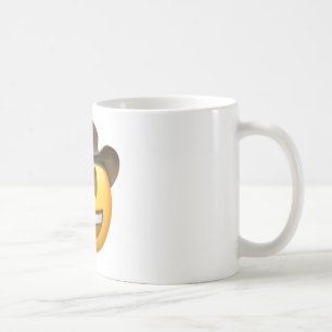 Mug Visage d'emoji de cowboy