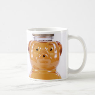Mug Visage d'or 2 d'ours de miel dégrossi