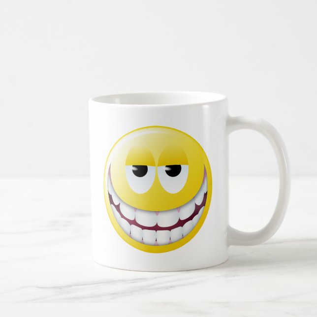 Mug Visage énorme de sourire (Droite)