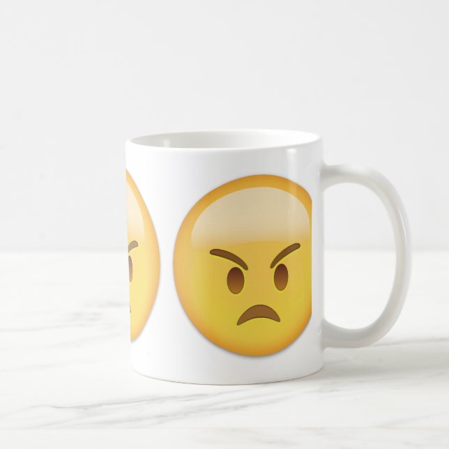 Mug Visage fâché Emoji (Droite)