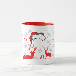 Mug Visage Père Noël personnalisé