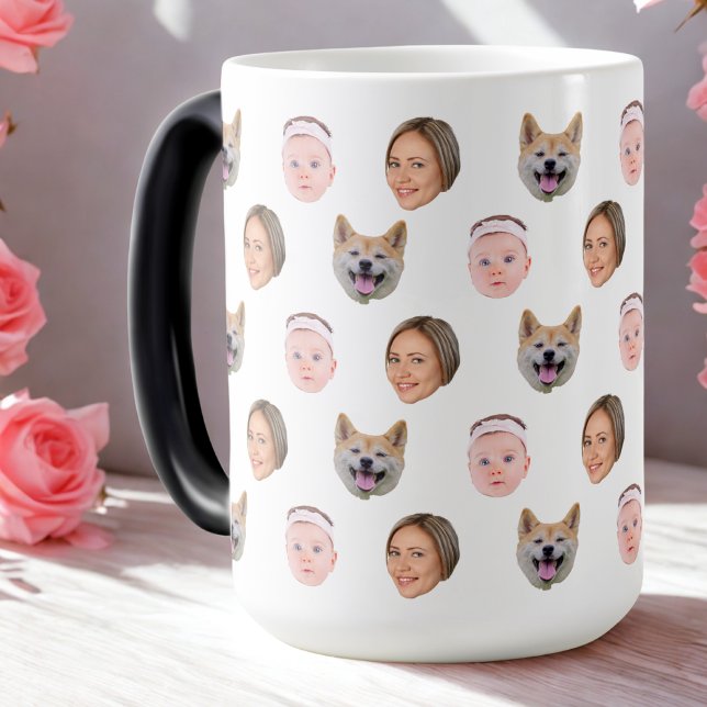 Mug Visage Personnalisé, Mug Photo Personnalisé, C (Créateur téléchargé)