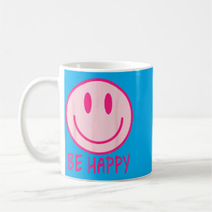 Mug Visage Souriant Heureux 70s 80s nk Sourire Visage
