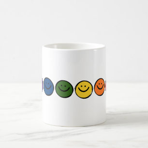 Mug Visages Souriants Arc-en-Ciel