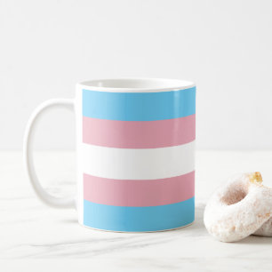 Mug Visibilité du drapeau de fierté transgenre de Slip