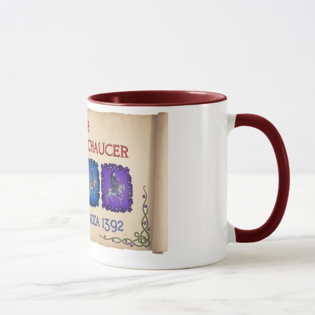 Mug Visite de Chaucer "Feudalpalooza" 1392 (tasse) (Droite)
