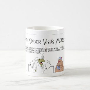 Mug Visite de morgue d'araignée