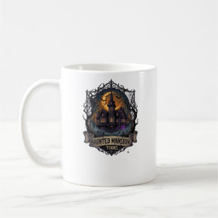 Mug Visites de manoir hanté Halloween Maison gothique