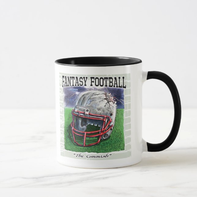 Mug Vitesse de Commish du football d'imaginaire (Droite)