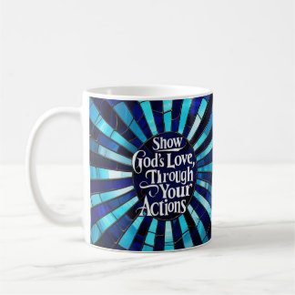 Mug Vitraux - Montrer l'amour