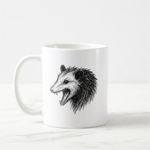 Mug Vivez Vilain Fake Votre Mort Manger Trash Drôle Op