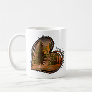 Mug Vivre La Simple Vie Coeur Nature