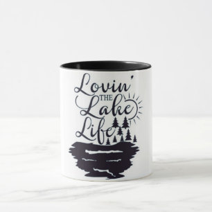 MUG **VIVRE LA VIE DU LAC** SUR CE COOL