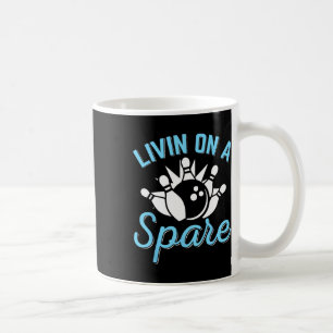 Mug Vivre sur une pièce drôle de quilles Spare Bowler