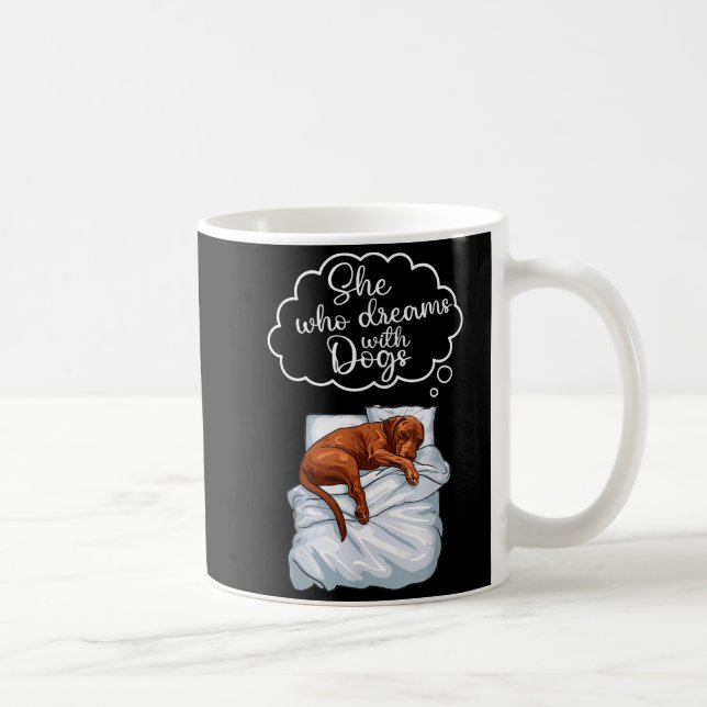 Mug Vizsla Dog Nightgown Pajama  (Droite)