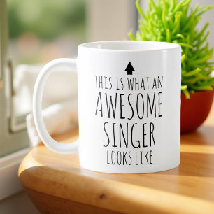 Mug Voici à quoi ressemble un chanteur génial