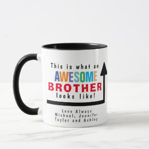 Mug Voici à quoi ressemble un frère génial