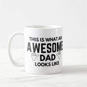 Mug Voici à quoi ressemble un père génial