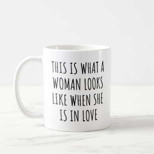 Mug Voici à quoi ressemble une femme quand elle est am