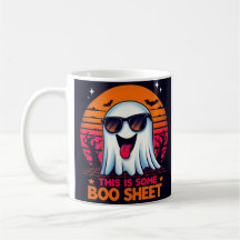 Voici une feuille de livre Drôle Halloween Ghost C