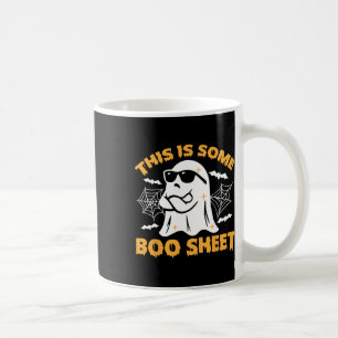 Mug Voici Une Petite Feuille De Boite Ghost Retro Hall
