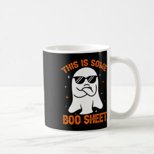 Mug Voici Une Petite Feuille De Boite Ghost Retro Hall