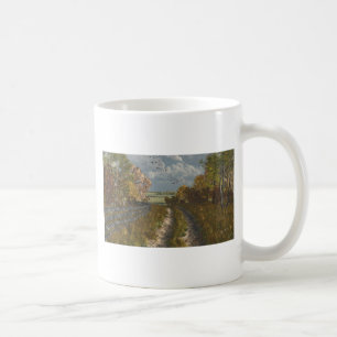 Mug Voie de campagne à l'automne
